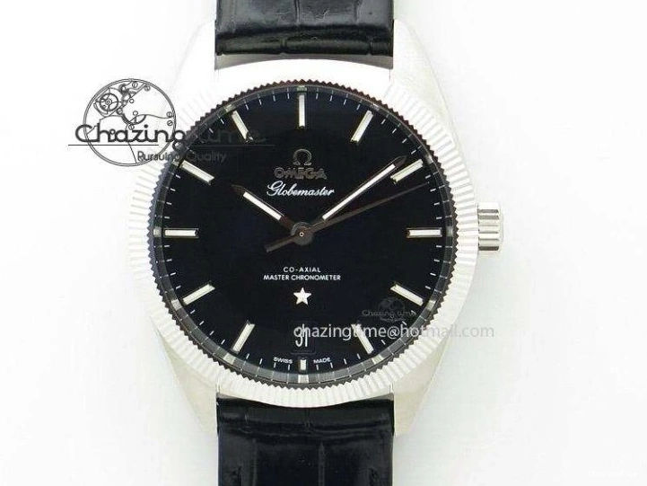 0223 Speedmaster ’57 Co-Axial RG OMF 1:1 Best Edition Black Dial On Leather Strap A9300 (Free Leather Strap) Resilient 8064